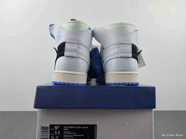 1st Kicks x Air 1 SunProtective Jordan 3583 OFF-WHITE AQ0818- 1025